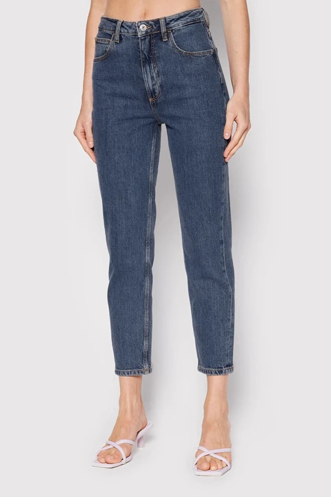 Blugi dama slim fit, Calvin Klein-K20K202114, Gri